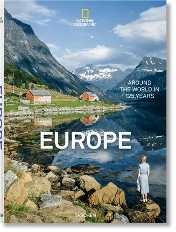 Couverture du livre « National Geographie ; Europe ; le tour du monde en 125 ans » de  aux éditions Taschen