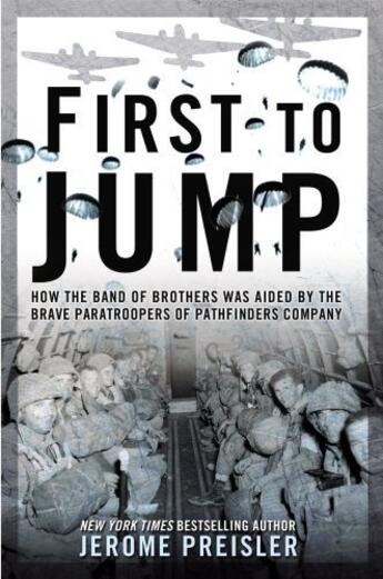 Couverture du livre « First to Jump » de Jérôme Preisler aux éditions Penguin Group Us