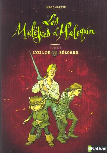 Couverture du livre « Malefices halequin t1 oeil » de Cantin aux éditions Nathan