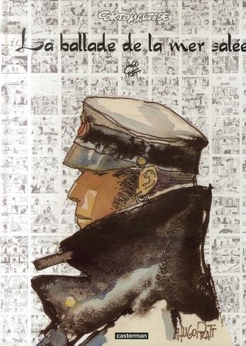 Couverture du livre « Corto Maltese t.1 ; la ballade de la mer salée » de Hugo Pratt aux éditions Casterman