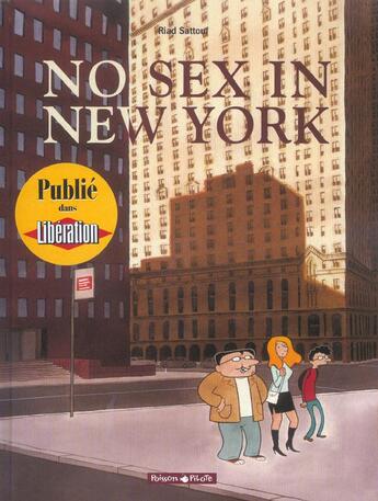 Couverture du livre « No sex in new york - tome 0 - no sex in new york » de Riad Sattouf aux éditions Dargaud