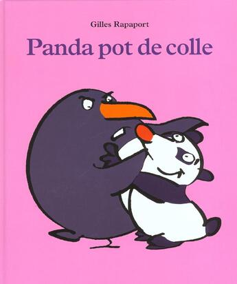 Couverture du livre « Panda pot de colle » de Rapaport Gilles aux éditions Ecole Des Loisirs