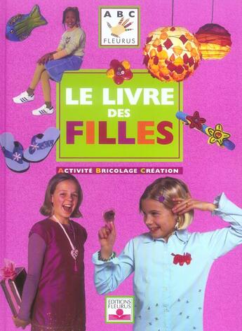 Couverture du livre « Livre des filles » de  aux éditions Fleurus