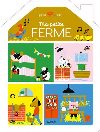 Couverture du livre « Ma petite ferme » de Marion Cocklico aux éditions Fleurus