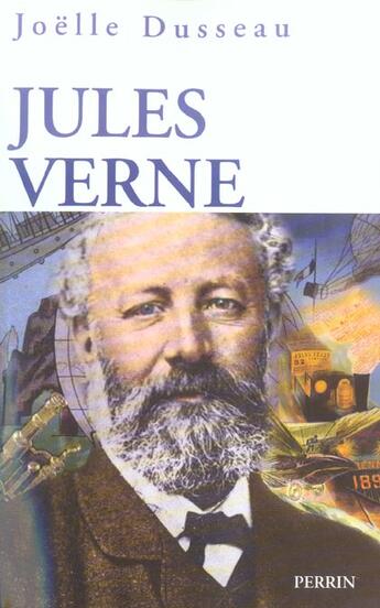 Couverture du livre « Jules verne » de Joelle Dusseau aux éditions Perrin