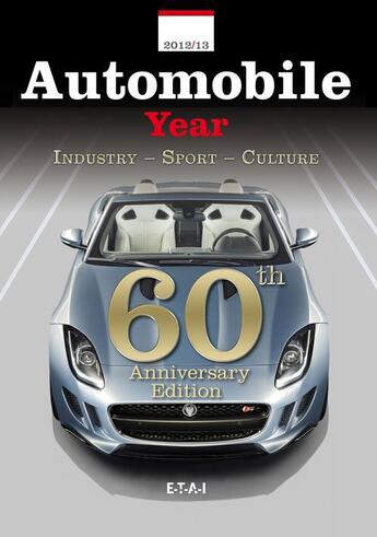 Couverture du livre « Automobile year t.60 (édition 2012/2013) » de  aux éditions Etai