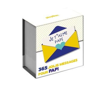 Couverture du livre « 365 jolis messages pour papi » de  aux éditions Play Bac