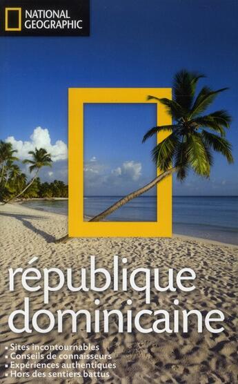 Couverture du livre « République dominicaine » de C.P. Baker aux éditions National Geographic