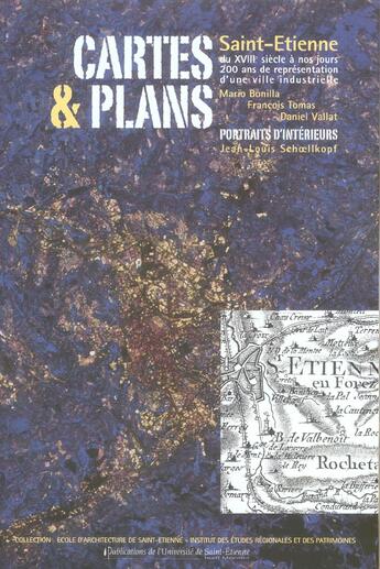 Couverture du livre « Cartes et plans » de  aux éditions Pu De Saint Etienne