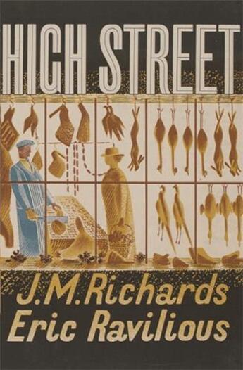 Couverture du livre « High street (Victoria and Albert museum) » de J. M. Richards et Eric Ravilious aux éditions Thames & Hudson