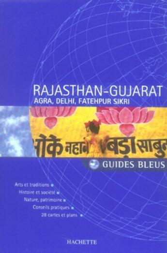 Couverture du livre « Rajasthan et gujarat ; l'inde des caravanes » de  aux éditions Hachette Tourisme