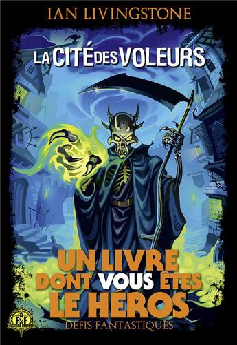 Couverture du livre « La cite des voleurs » de Ian Livingstone aux éditions Gallimard-jeunesse