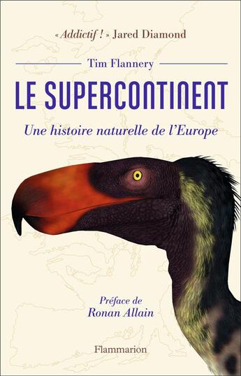 Couverture du livre « Le supercontinent ; une histoire naturelle de l'Europe » de Tim Flannery aux éditions Flammarion