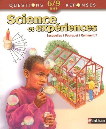 Couverture du livre « Science et experiences » de Taylor aux éditions Nathan