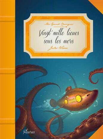 Couverture du livre « Vingt mille lieues sous les mers » de Jules Verne et Dogan Oztel aux éditions Fleurus