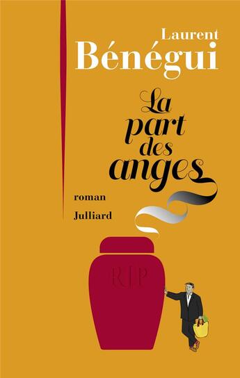 Couverture du livre « La part des anges » de Laurent Benegui aux éditions Julliard