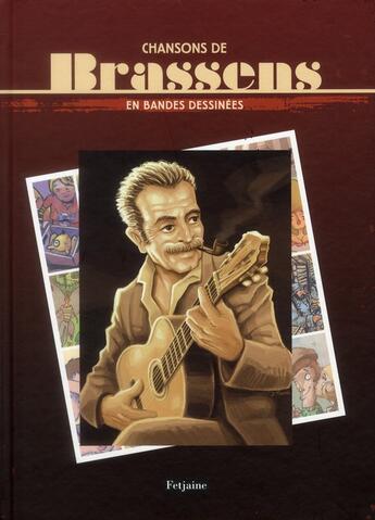 Couverture du livre « Chansons de Brassens en BD » de  aux éditions Fetjaine