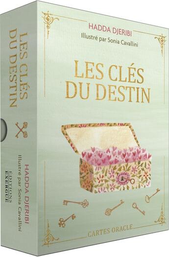 Couverture du livre « Les clés du destin » de Sonia Cavallini et Hadda Djeribi aux éditions Exergue