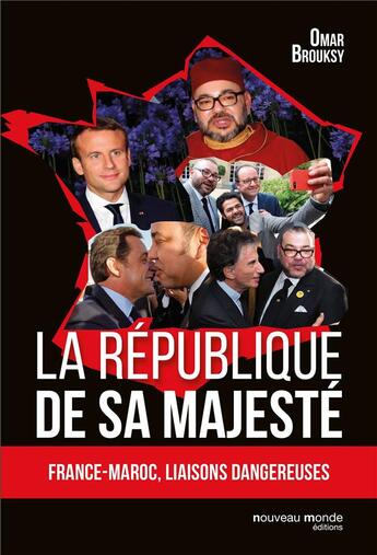 Couverture du livre « La République de sa majesté » de Omar Brouksy aux éditions Nouveau Monde