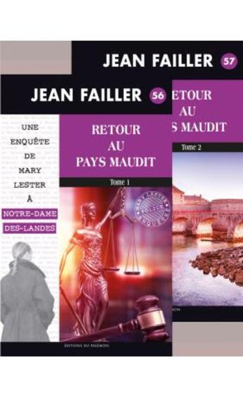 Couverture du livre « Retour au pays maudit » de Jean Failler aux éditions Palemon