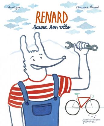 Couverture du livre « Renard sauve son vélo » de Floriane Ricard et Fibre Tigre aux éditions Rue De L'echiquier