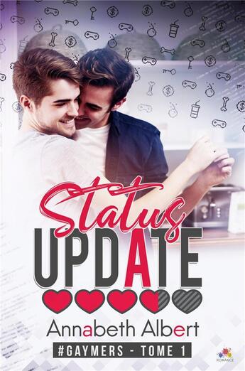 Couverture du livre « #gaymers t.1 ; status update » de Annabeth Albert aux éditions Mxm Bookmark