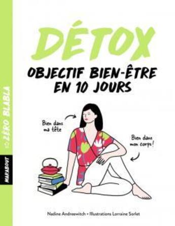 Couverture du livre « Détox ; objectif bien-être en 10 jours » de Dominique Archambault et Nadine Andreewitch aux éditions Marabout