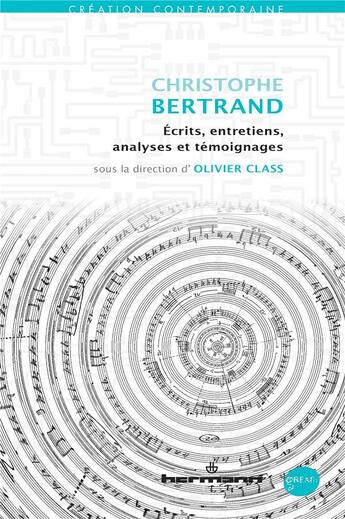 Couverture du livre « Christophe Bertrand » de Olivier Class aux éditions Hermann