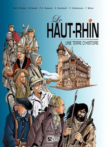 Couverture du livre « Le Haut-Rhin une terre d'histoire » de Eric Ruckstuhl aux éditions Signe