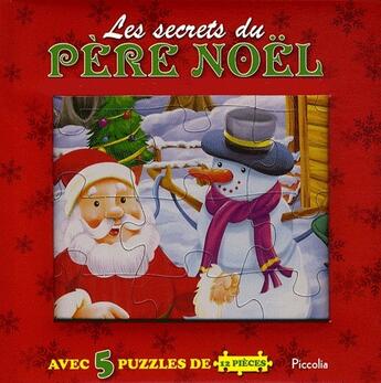 Couverture du livre « Les secrets du... Père Noël » de  aux éditions Piccolia