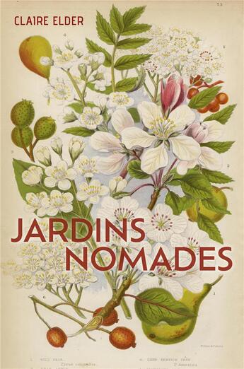 Couverture du livre « Jardins nomades » de Claire Elder aux éditions Librinova