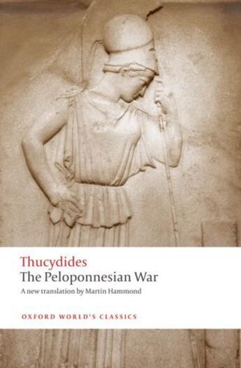 Couverture du livre « The Peloponnesian War » de Martin Hammond aux éditions Oup Oxford