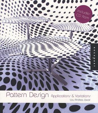 Couverture du livre « Pattern design » de Lou Andrea Savoir aux éditions Rockport