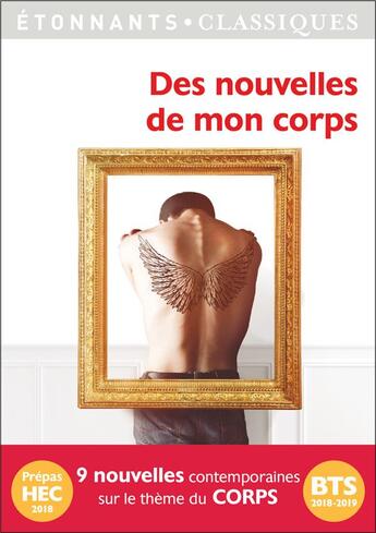 Couverture du livre « Des nouvelles de mon corps ; prépas HEC 2018, BTS 2018-2019 » de  aux éditions Flammarion