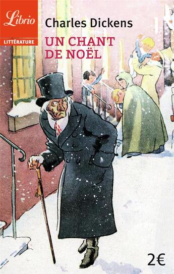 Couverture du livre « Un chant de Noël » de Charles Dickens aux éditions J'ai Lu