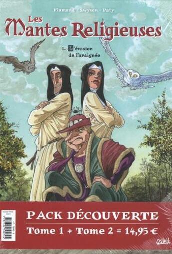 Couverture du livre « Les mantes religieuses Tome 2 » de Bernard Swysen et Sophie Flamand et Christian Paty aux éditions Soleil