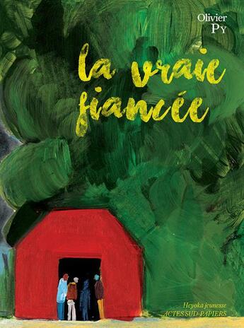 Couverture du livre « La vraie fiancée » de Olivier Py et Marion Kadi aux éditions Actes Sud-papiers