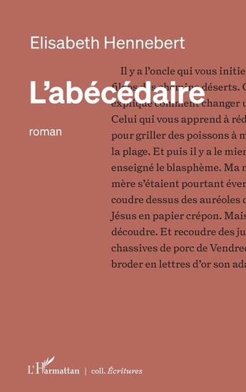 Couverture du livre « L'abécédaire » de Elisabeth Hennebert aux éditions L'harmattan