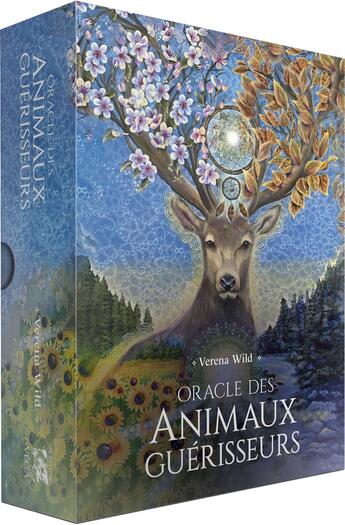 Couverture du livre « Oracle des animaux guérisseurs » de Verena Wild aux éditions Vega