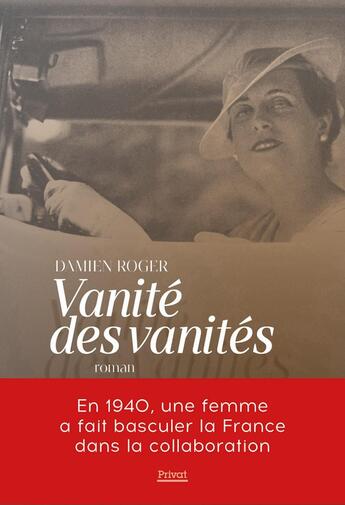 Couverture du livre « Vanité des vanités » de Damien Roger aux éditions Privat