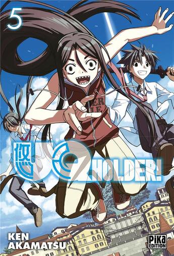 Couverture du livre « UQ holder ! Tome 5 » de Ken Akamatsu aux éditions Pika