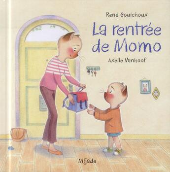 Couverture du livre « Rentree momo » de Axelle Vanhoof aux éditions Mijade