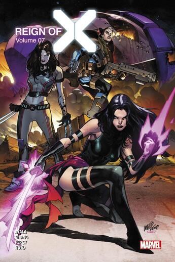 Couverture du livre « Reign of X Tome 7 » de Gerry Duggan et Benjamin Percy et Garry Brown et Rod Reis et Phil Noto et Vita Ayala et Bernard Chang aux éditions Panini