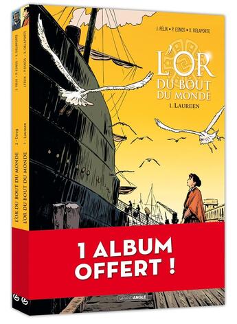 Couverture du livre « L'or du bout du monde : Tomes 1 et 2 » de Jerome Felix et Philippe Esnos et Xavier Delaporte aux éditions Bamboo