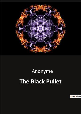 Couverture du livre « The Black Pullet » de Anonyme aux éditions Culturea