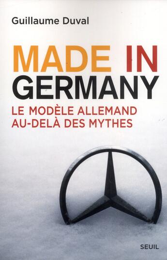 Couverture du livre « Made in Germany ; le 