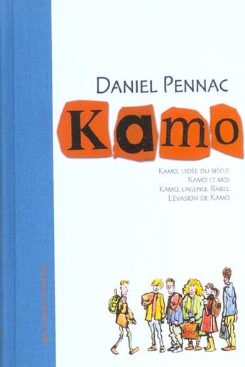 Couverture du livre « Kamo ; INTEGRALE T.1 A T.4 » de Daniel Pennac aux éditions Gallimard-jeunesse