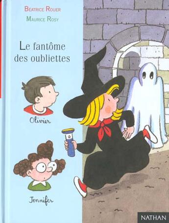 Couverture du livre « Jennifer Et Laetitia ; Le Fantome Des Oubliettes » de Beatrice Rouer aux éditions Nathan