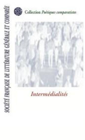 Couverture du livre « Intermédialités » de Caroline Fischer aux éditions Lucie