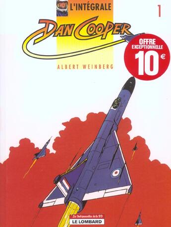 Couverture du livre « Dan Cooper ; intégrale t.1 » de Albert Weinberg aux éditions Dargaud